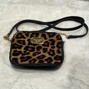 Michael Kors Mini Animal Print Crossbody